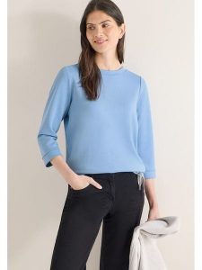 Cecil Bluza w kolorze błękitnym rozmiar: L. Niebieskie bluzy Cecil, l, bez wzorów, bez kaptura. Za 127,95 zł.