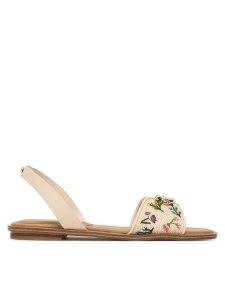 Aldo Sandały Calelian 14295854 Beżowy jasny. Brązowe sandały ALDO, bez wzorów, z materiału, bez obcasa, na płaskiej podeszwie, bez zapięcia. Za 249,99 zł.