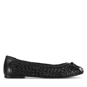 Baleriny Lasocki. Czarne balerinki Lasocki, bez wzorów, bez obcasa, bez zapięcia. Za 199,99 zł.