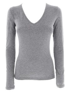 COTONELLA Koszulka w kolorze szarym rozmiar: XL. Szare bluzki COTONELLA, xl, bez wzorów, bez kołnierzyka, bez ramiączek. Za 36,94 zł.