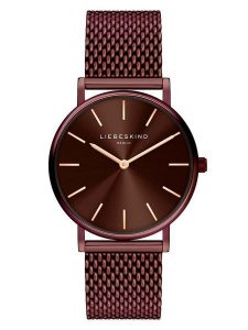 Liebeskind Zegarek kwarcowy w kolorze brązowym rozmiar: onesize. Brązowe, analogowe zegarki Liebeskind. Za 304,99 zł.