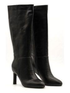 Belluci Kozaki w kolorze czarnym rozmiar: 37. Czarne kozaki Belluci, na zimę, bez wzorów, bez obcasa, na szpilce, bez zapięcia. Za 162,11 zł.