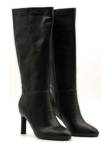 Belluci Kozaki w kolorze czarnym rozmiar: 37. Czarne kozaki Belluci, na zimę, bez wzorów, bez obcasa, na szpilce, bez zapięcia. Za 165,71 zł.