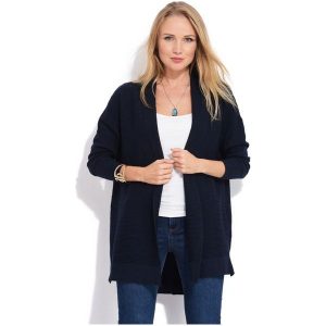 Fille Du Couturier Kardigan Damski Destiny 36 Ciemny Niebieski. Kardigany marki Fille Du Couturier. W wyprzedaży za 251,00 zł.
