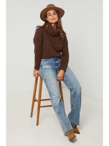 L'armoire de Suzette Golf w kolorze brązowym rozmiar: 34/36. Brązowe golfy L'armoire de Suzette, bez wzorów. Za 104,99 zł.