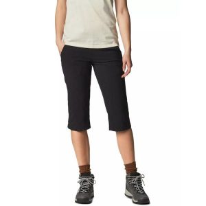 Damskie spodnie turystyczne Mountain Hardwear Dynama Capri. Czarne spodnie sportowe MOUNTAIN HARDWEAR, na zimę, xs, bez wzorów, narciarskie. Za 319,00 zł.