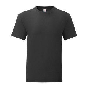 Kultowa Koszulka Unisex Dla Dorosłych. Czarne bluzki FRUIT OF THE LOOM, xl, bez wzorów, sportowe, bez kołnierzyka, bez ramiączek. Za 33,99 zł.