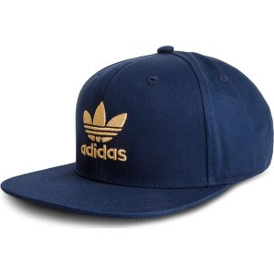Czapka z daszkiem adidas - Sb Classic Tre DV0177 Conavy/Rawsan. Niebieskie czapki marki ADIDAS, z bawełny. Za 99,95 zł.