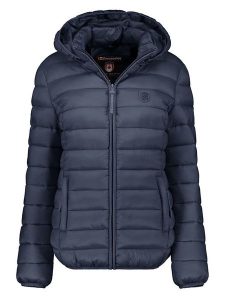 Canadian Peak Kurtka pikowana "Akitaleak" w kolorze granatowym rozmiar: XL. Niebieskie kurtki Canadian Peak, xl, bez wzorów, bez kaptura. Za 170,87 zł.