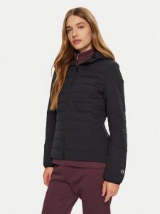 Champion Kurtka przejściowa 117571 Czarny Custom Fit. Czarne kurtki Champion, m, bez wzorów, z syntetyku, bez kaptura. Za 389,99 zł.