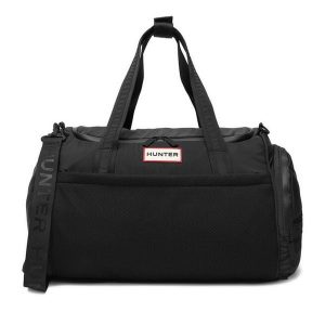 Torba weekendowa Hunter. Czarne torby podróżne i sportowe Hunter, bez wzorów. Za 289,99 zł.