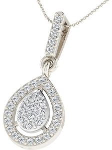 Vittoria Jewels Złota zawieszka z diamentami rozmiar: onesize. Szare zawieszki Vittoria Jewels, z diamentem, srebrne. Za 608,99 zł.