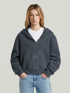 G-Star Bluza w kolorze antracytowym rozmiar: L. Czarne bluzy G-Star, l, bez wzorów, z bawełny, bez kaptura. Za 202,03 zł.