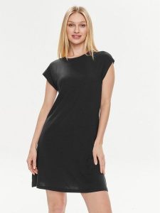 Vero Moda Sukienka codzienna Ava 10304703 Czarny Loose Fit. Czarne kombinezony Vero Moda, xs, bez wzorów, z lyocellu, bez kołnierzyka, bez ramiączek. Za 119,99 zł.