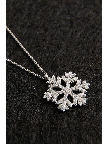 Lodie Silver Srebrny naszyjnik z zawieszką - dł. 43 cm rozmiar: onesize. Szare naszyjniki Lodie Silver, z cyrkonią, srebrne. Za 100,28 zł.