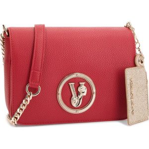 Torebka VERSACE JEANS - E1VSBBV4 70790 500. Czerwone torebki klasyczne marki Versace Jeans, z jeansu. Za 679,00 zł.