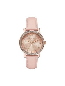 Michael Kors Zegarek MK7552 Różowy. Czerwone, analogowe zegarki Michael Kors. Za 979,99 zł.