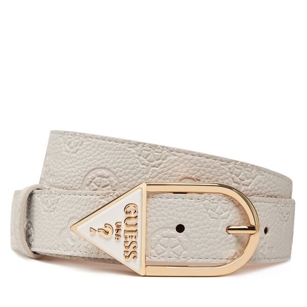 Pasek Damski Guess. Białe paski Guess, z aplikacjami. Za 169,99 zł.