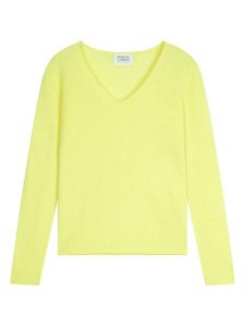 AUTHENTIC CASHMERE Kaszmirowy sweter "Galise" w kolorze żółtym rozmiar: XXL. Żółte swetry oversize AUTHENTIC CASHMERE, xxl, bez wzorów, z kaszmiru, bez ramiączek. Za 297,26 zł.