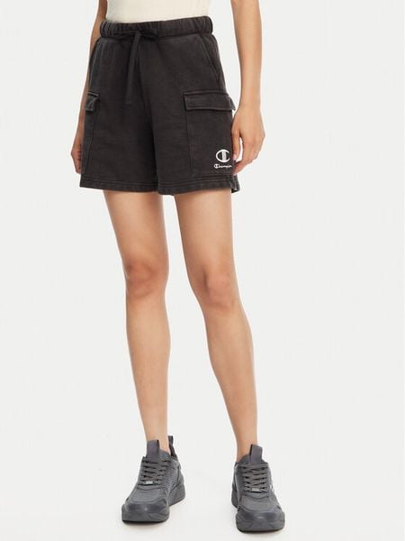 Champion Szorty sportowe 118024 Czarny Standard Fit. Czarne spodenki sportowe Champion, l, bez wzorów, z syntetyku. Za 119,99 zł.