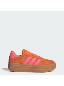 Adidas Półbuty VL Court Bold Pomarańczowy. Brązowe półbuty ADIDAS, bez wzorów, bez obcasa, na płaskiej podeszwie, bez zapięcia. Za 348,99 zł.