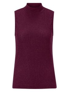 Rich & Royal Top w kolorze czerwonym rozmiar: XS. Czerwone topy Rich & Royal, xs, bez wzorów, bez kołnierzyka, bez ramiączek. Za 100,99 zł.