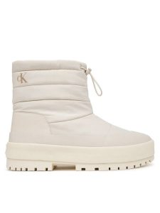Calvin Klein Śniegowce Vulc Flatform Snowboot Nyl HW0HW03245 Kremowy. Białe buty zimowe Calvin Klein, bez obcasa, bez zapięcia. Za 489,99 zł.