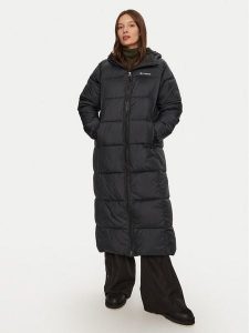 Columbia Płaszcz zimowy Puffect™ II 2088451 Czarny Regular Fit. Czarne płaszcze Columbia, na zimę, m, bez wzorów, z syntetyku, bez kaptura. Za 669,99 zł.
