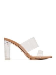 DeeZee Klapki CEO-LS5216-01 Przezroczysty. Klapki DeeZee, bez wzorów, z syntetyku, bez obcasa. Za 119,99 zł.