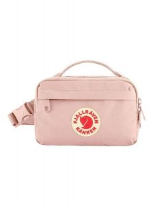 Saszetka Fjallraven Kanken Hip Pack - chalk rose. Czerwone nerki i saszetki Fjällräven, bez wzorów, z syntetyku. Za 233,19 zł.