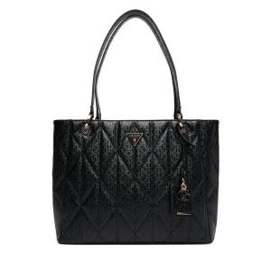 Torebka Guess. Czarne torebki klasyczne Guess, z aplikacjami, bez dodatków. Za 399,99 zł.
