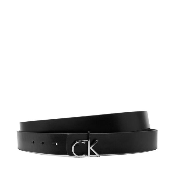 Pasek Damski Calvin Klein. Czarne paski Calvin Klein, bez wzorów. Za 149,99 zł.