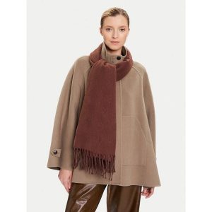 Szalik Guess. Brązowe szaliki Guess, z aplikacjami. Za 239,99 zł.