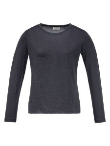 DOLOMITE Koszulka "Pelmo" w kolorze szarym rozmiar: XS. Szare bluzki Dolomite, xs, bez wzorów, bez kołnierzyka, bez ramiączek. Za 82,99 zł.