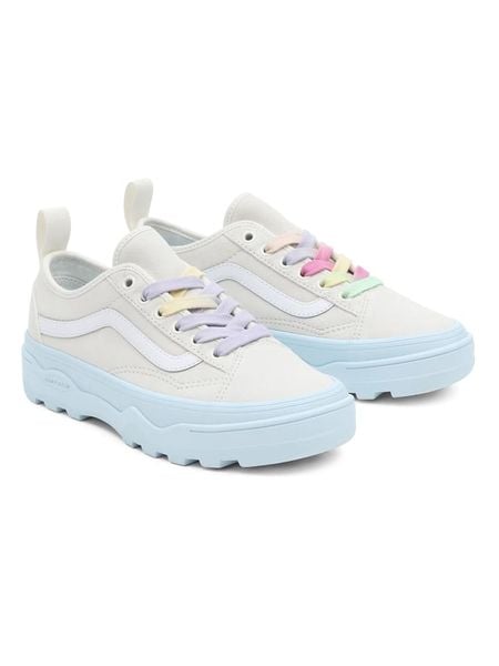 Vans Skórzane sneakersy "Sentry Old Skool" w kolorze kremowym rozmiar: 39. Brązowe trampki Vans, bez wzorów, bez zapięcia. Za 195,10 zł.