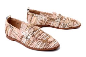 Artiker Relaks 58C0660 wielokolorowy, półbuty damskie. Żółte półbuty Artiker Relaks, na lato, bez wzorów, bez obcasa, bez zapięcia. Za 239,90 zł.