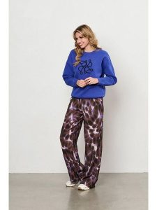 &Co Woman Bluza "Selina" w kolorze niebieskim rozmiar: XXL. Niebieskie bluzy &Co Woman, xxl, bez wzorów, bez kaptura. Za 205,93 zł.
