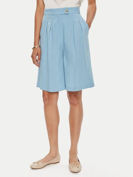 ViCOLO Bermudy TB1568 Niebieski Relaxed Fit. Niebieskie szorty ViCOLO, bez wzorów, z materiału. Za 219,99 zł.
