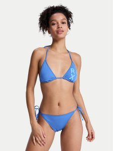 Roxy Bikini Solid Essentials ERJX203595 Niebieski. Niebieskie bikini Roxy, bez wzorów, z syntetyku. Za 219,99 zł.