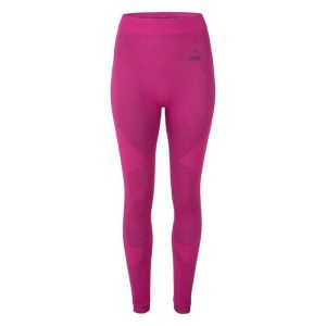 Damskie legginsy Elbrus Rael Bottom. Czerwone legginsy Elbrus, bez wzorów, z elastanu. Za 224,51 zł.