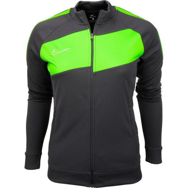 Bluza sportowa damska Nike Dry Academy Pro. Szare bluzy Nike, bez wzorów, bez kaptura. Za 153,75 zł.