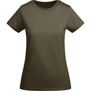 Damska Koszulka Z Krótkim Rękawem Breda. Zielone bluzki ROLY, xl, bez wzorów, sportowe, bez kołnierzyka, bez ramiączek. Za 42,99 zł.