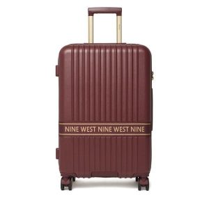 Walizka średnia Nine West. Czerwone walizki Nine West, bez wzorów, średnie. Za 359,99 zł.