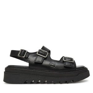 Sandały G-Star Raw. Czarne sandały G-Star Raw, bez wzorów, bez obcasa, na płaskiej podeszwie, bez zapięcia. Za 207,99 zł.
