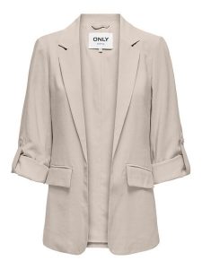 ONLY Marynarka Aris 15310839 Szary Loose Fit. Szare marynarki i żakiety ONLY, bez wzorów, z wiskozy. Za 129,99 zł.