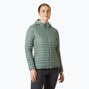 Kurtka damska Helly Hansen Sirdal Hooded Insulator. Zielone kurtki Helly Hansen, bez wzorów, bez kaptura. Za 509,99 zł.