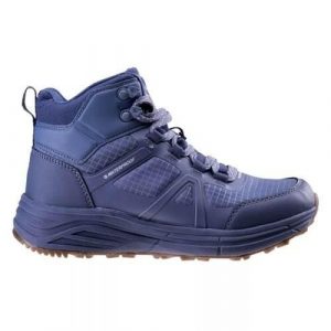 Buty trekkingowe damskie Hi-Tec Granise Mid. Niebieskie buty trekkingowe Hi-tec, z materiału, za kostkę, bez zapięcia. Za 370,15 zł.