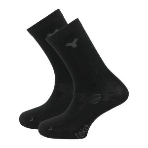 Skarpety trekkingowe TEKO Ecobaseliner 1.0 Merino 2 pary. Czarne skarpetki TEKO, bez wzorów. Za 79,99 zł.