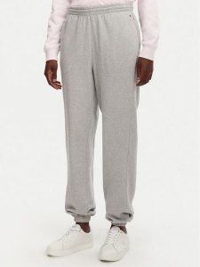 Tommy Hilfiger Spodnie dresowe UW0UW05773 Szary Regular Fit. Szare spodnie dresowe TOMMY HILFIGER, m, bez wzorów, z bawełny. Za 219,99 zł.