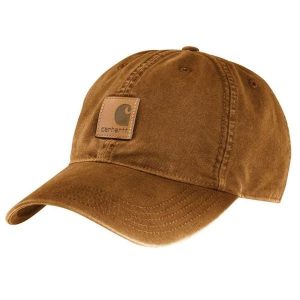 Czapka z daszkiem Carhartt Odessa Cap. Brązowe czapki CARHARTT, bez wzorów, sportowe. Za 91,00 zł.